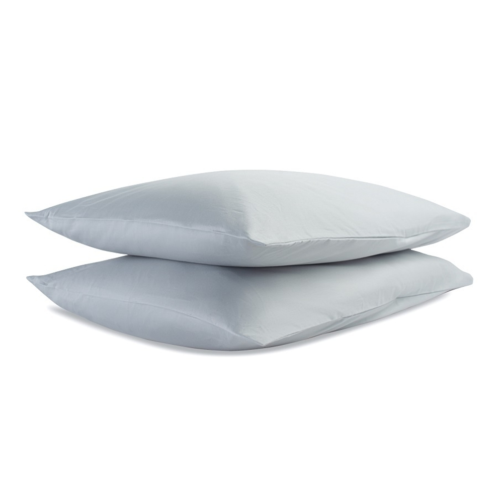 Набор из двух наволочек из сатина светло-серого цвета russian north, 50х70 см