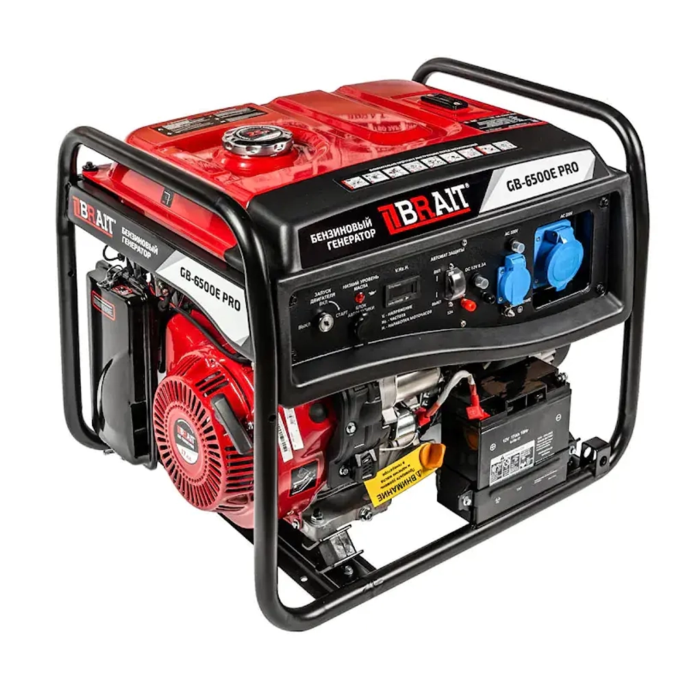 BRAIT GB-6500E PRO генератор бензиновый 02.01.034.035