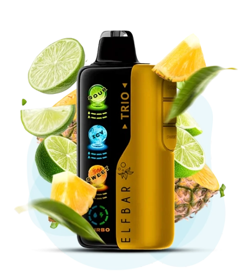 ELF BAR TRIO 40000 - Pineapple Lime (5% nic)