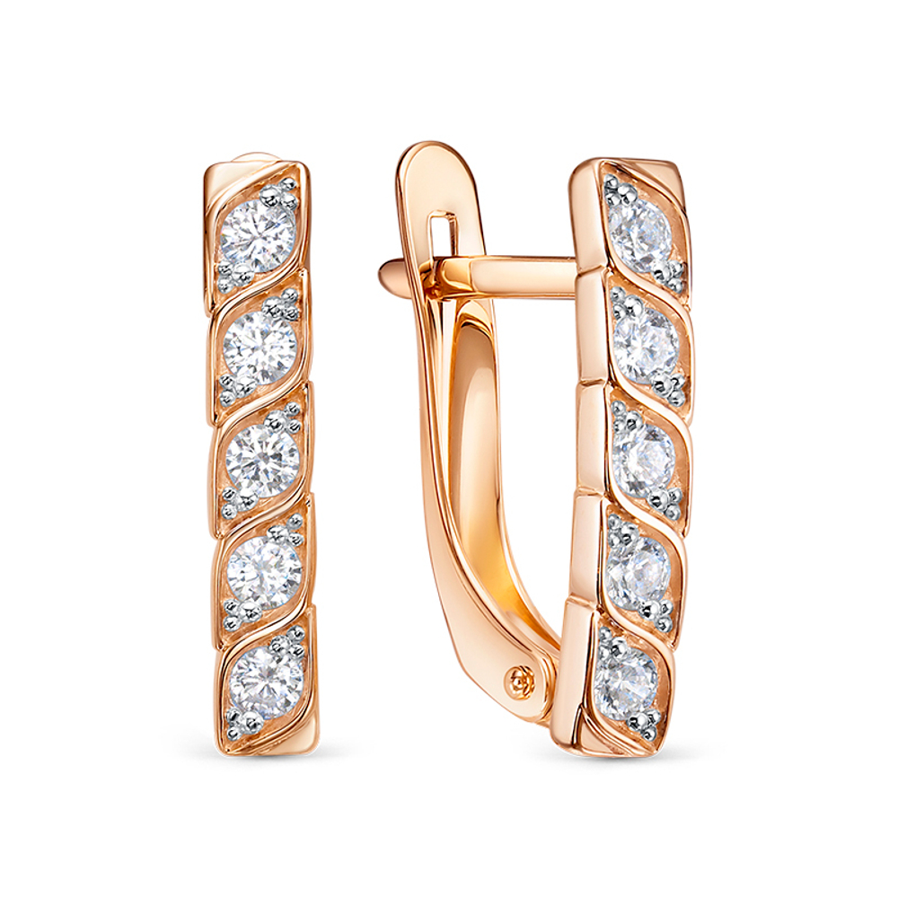 Серьги из золота 585 пробы