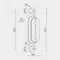 Настенный светильник MODESTYLE MS.1606.600 BS