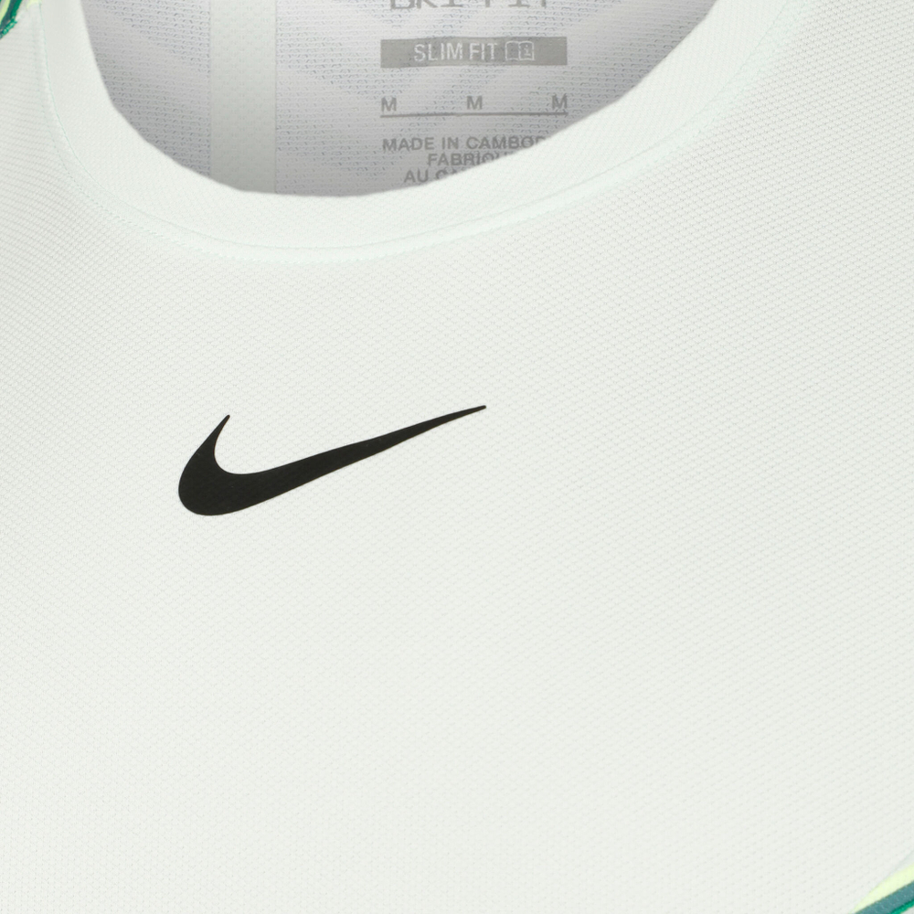 Мужское теннисное поло Nike Dri-Fit Court Slam RG T-Shirt Men - Mint, Green