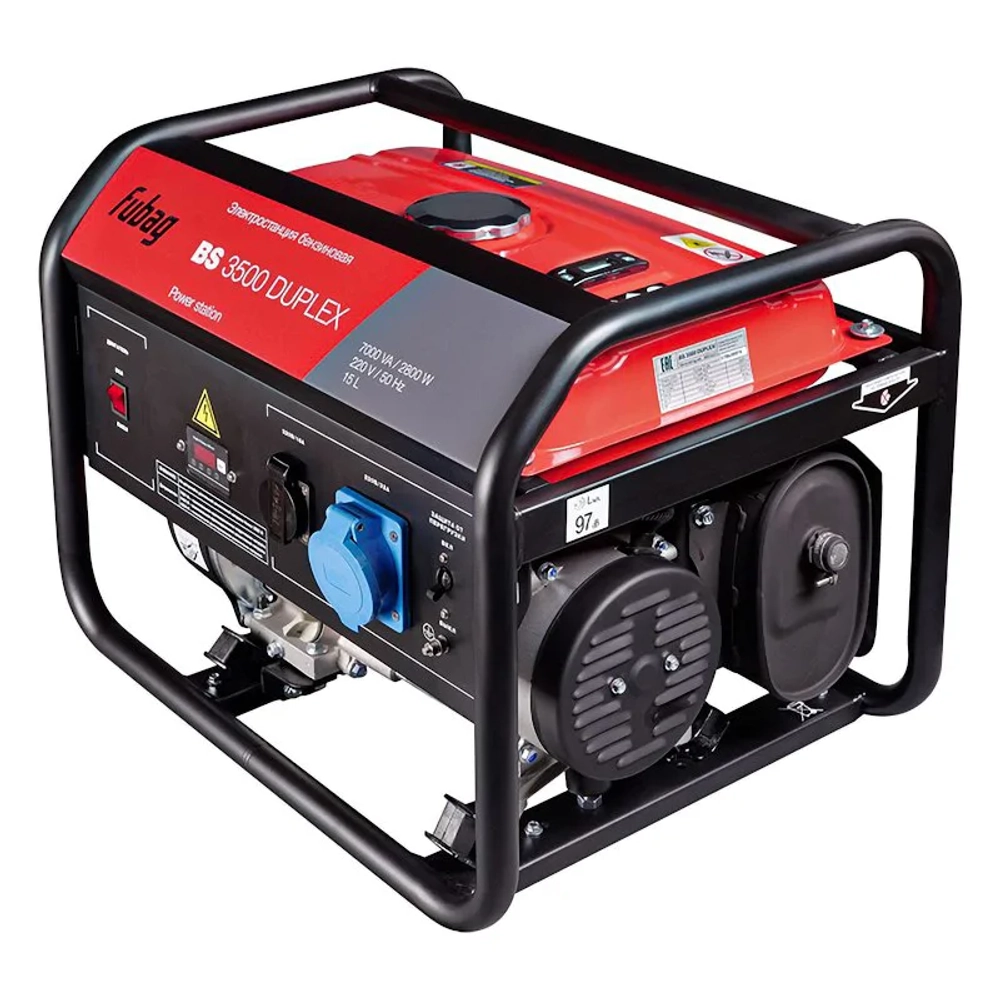 FUBAG BS 3500 DUPLEX бензиновый генератор 431249