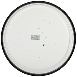 Светильник потолочный светодиодный ЭРА Relict 48 Pult SPB-6-60-RC BK с ДУ 60W 3000-6500K Черный