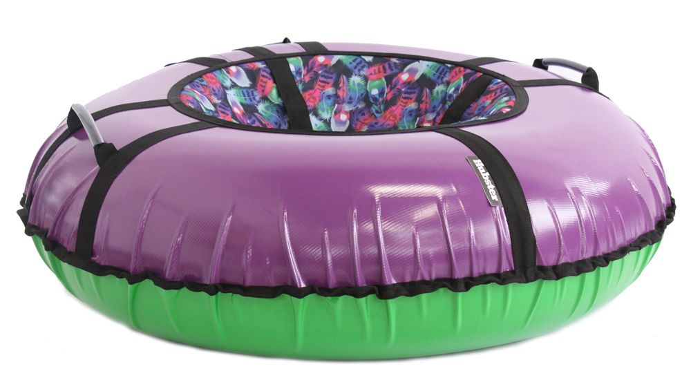Тюбинг Hubster Ринг Pro фиолетовый, перья