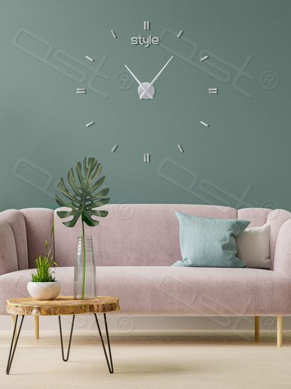 Настенные 3D часы Style