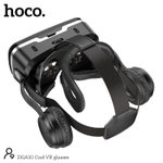 VR очки виртуальной реальности для телефона HOCO с встроенными наушниками для игр на смартфоне