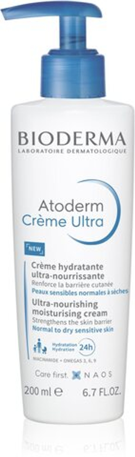 Bioderma Atoderm Creme Ultra - питательный крем для тела /   200  ml  / GTIN 3701129805336