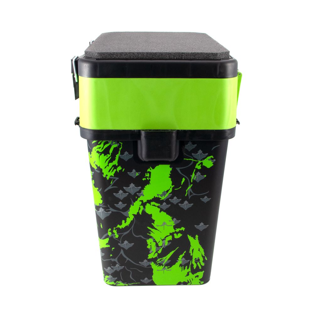 Ящик для зимней рыбалки &quot;SHARK&quot; Helios, 19 л, зелёный/8/6/