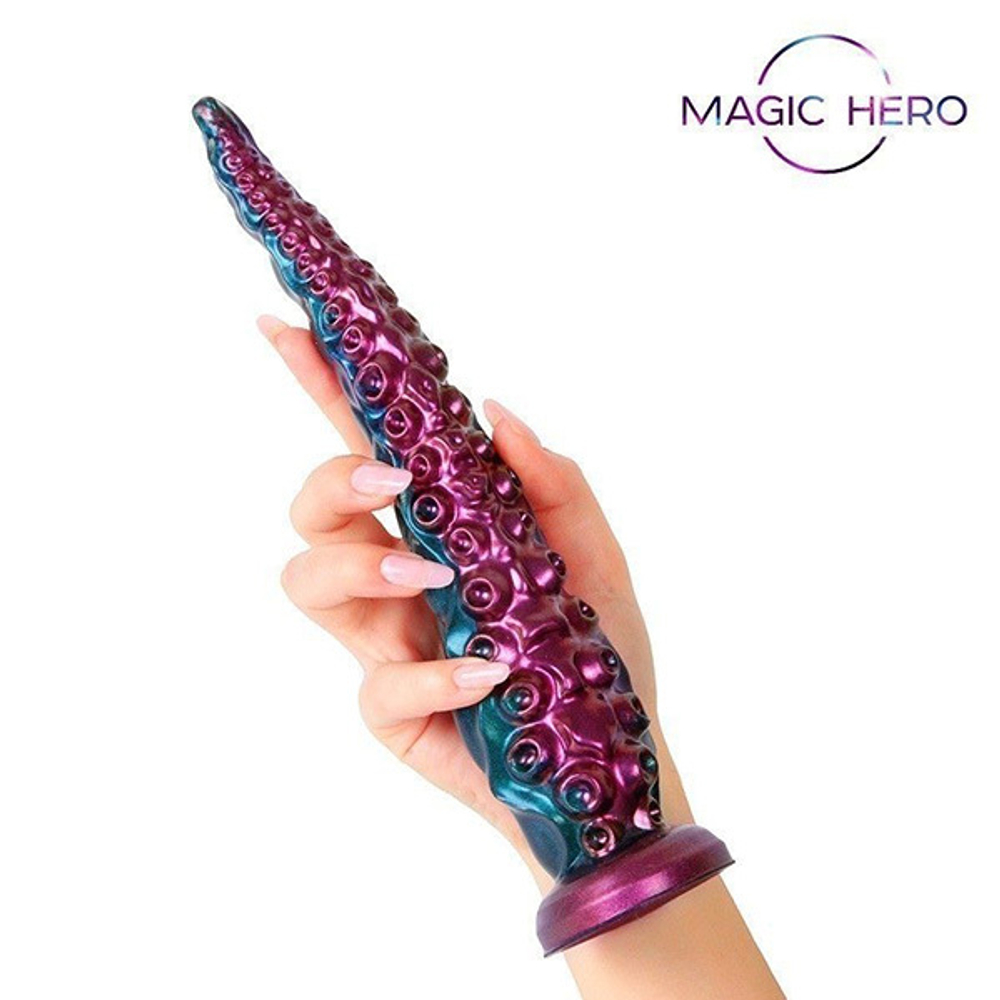 Фантазийный фаллоимитатор-щупальце на присоске 27см Bior Toys Magic Hero MH-13047