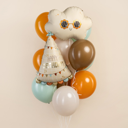 Круг "Колпачок Happy Birthday"