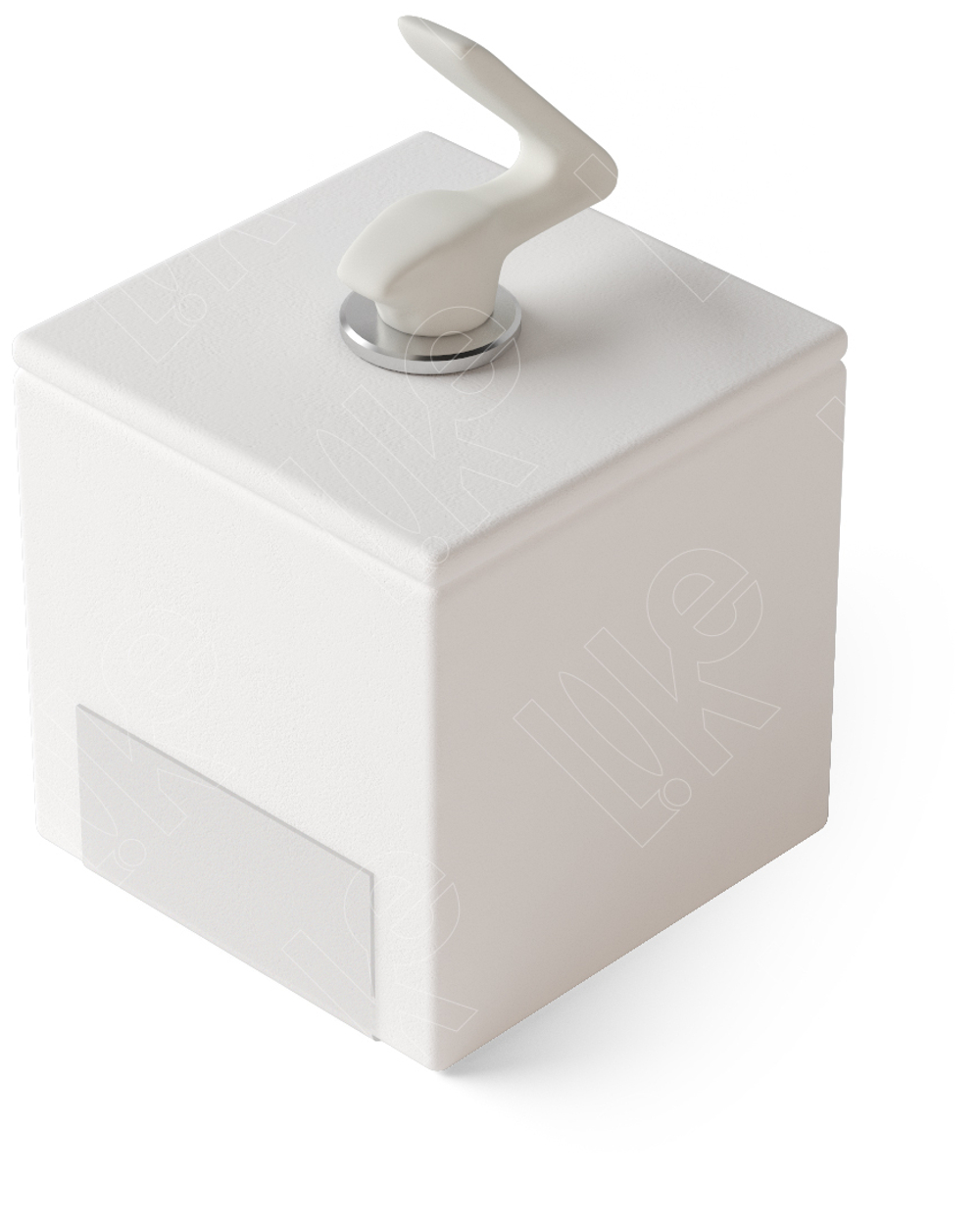 Подставка для кольца/кубик/зажим для кольца/Н-42 мм./ПЭТ карман