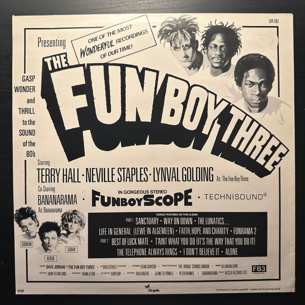 The Fun Boy Three - The Fun Boy Three (Швеция 1982г.)