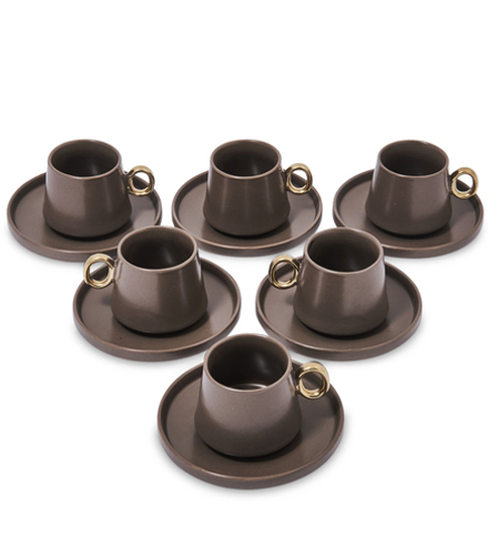 GAEM Art MUG-440/3 Набор из 6 чайных пар