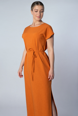 Платье женское 3946АПА, апельсин #259Апе053946АПА