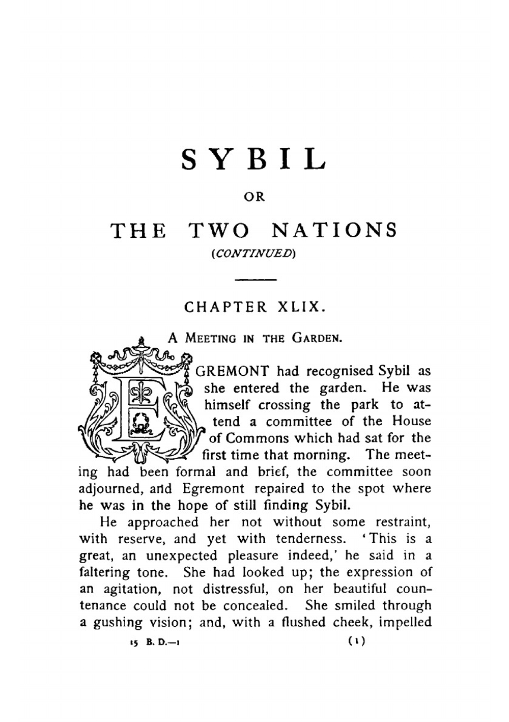 Sybil. Or, the Two Nations. Vol. 2 | Disraeli Benjamin