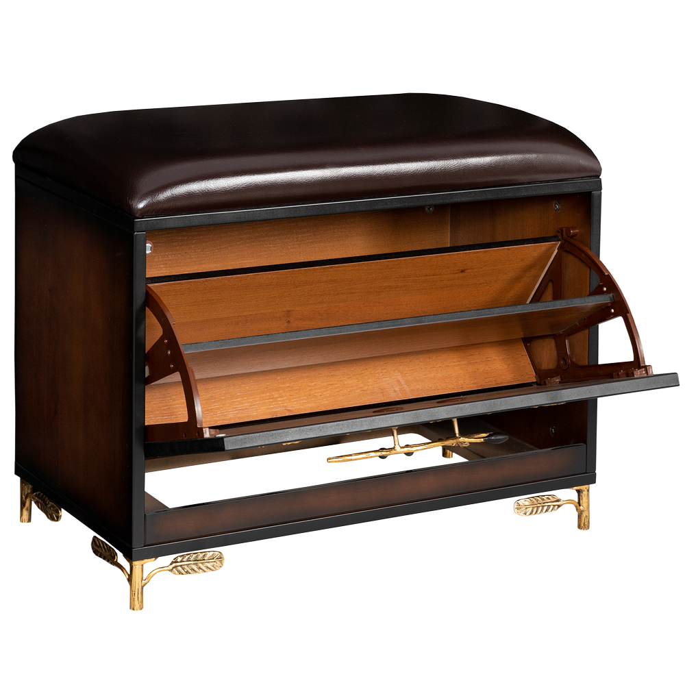 Банкетка Oliva Branch (Олива Бранч) Каштан Амбер