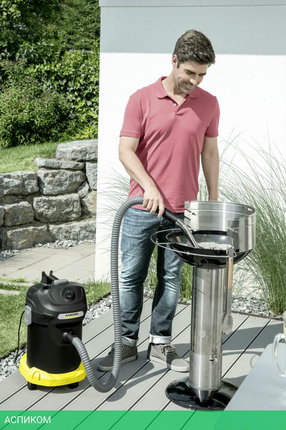 Пылесос Karcher AD 4 Premium Black/Yellow (1.629-731.0)