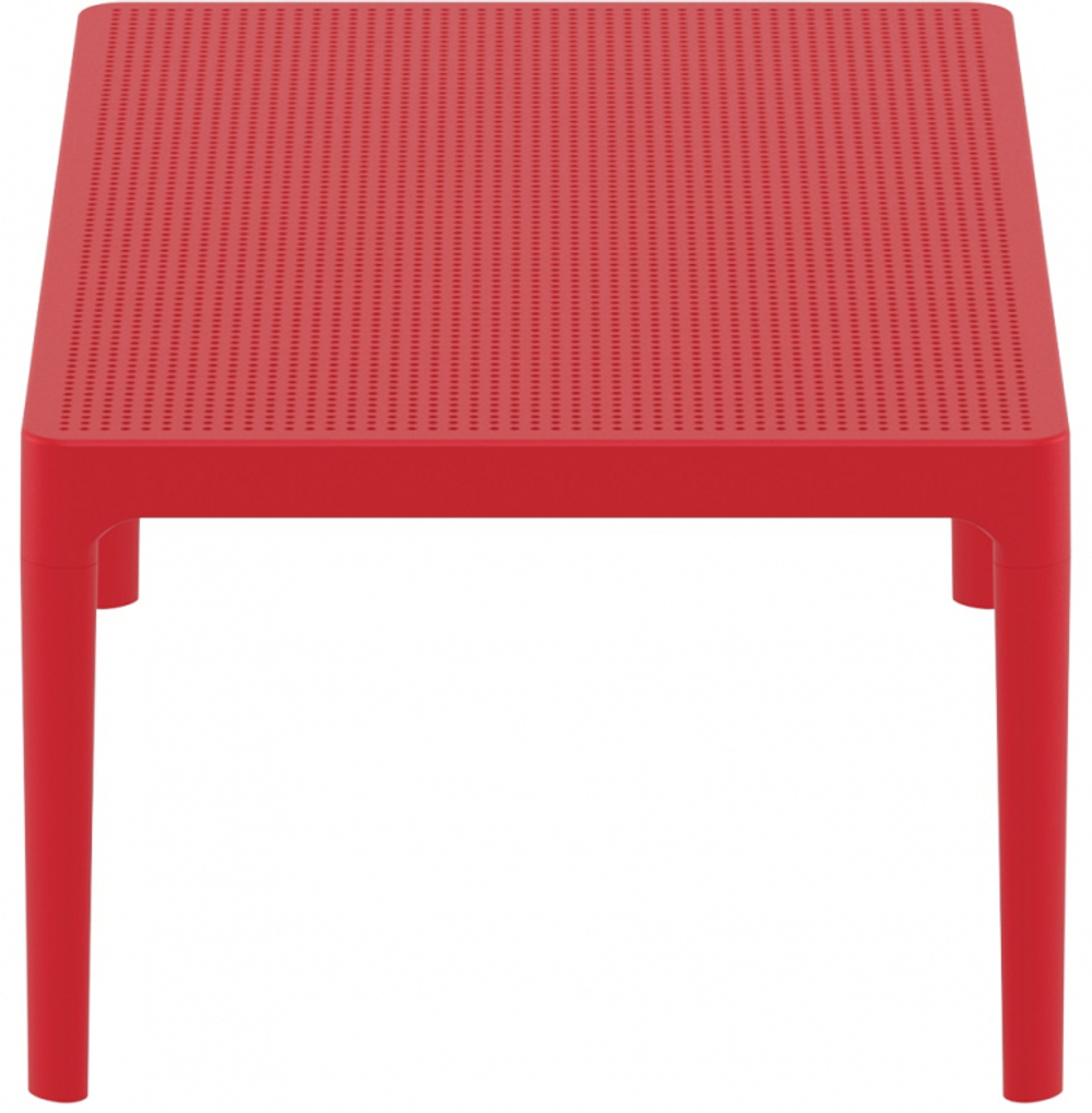 Столик пластиковый журнальный Siesta Contract Sky Lounge Table, красный