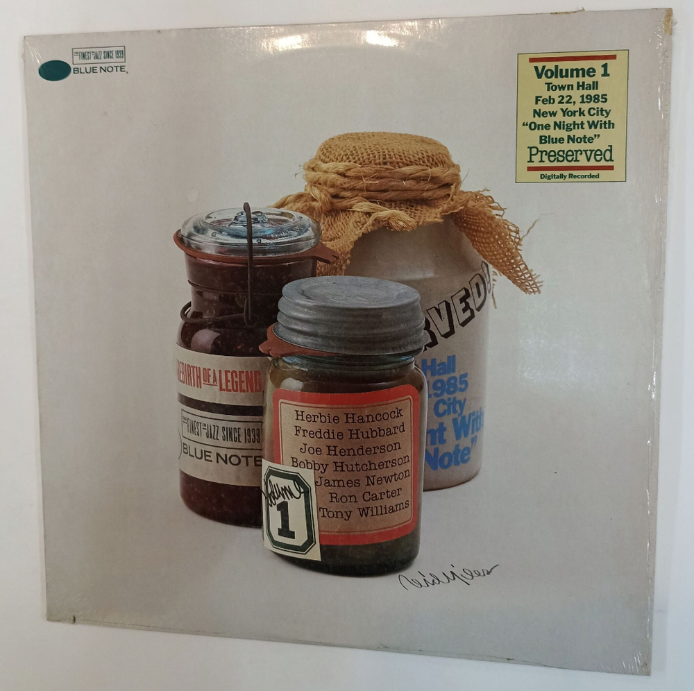 Винтажная виниловая пластинка LP Сборник One Night With Blue Note, Volume 1 (Herbie Hancock, Freddie Hubbard, Joe Henderson, Ron Carter, Tony Williams) (USA 1985)