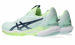 Женские Кроссовки теннисные Asics Solution Speed FF 3 - pale mint/blue expanse