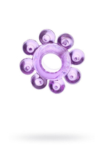 Кольцо гелевое "Цветок" фиолетовое (Цвет: фиолетовый)