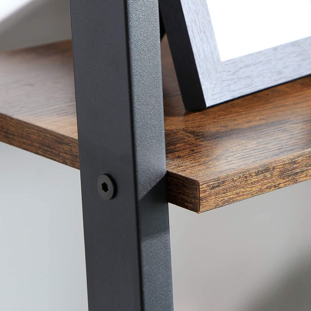 Полка-стеллаж ДСП+сталь, 5 секц, 56х34х172 см, Vasagle, Лофт, LLS45X