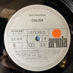 Винтажная виниловая пластинка LP Dalida Далида, Star Discothek, Salma Ya Salama (Германия 1978)