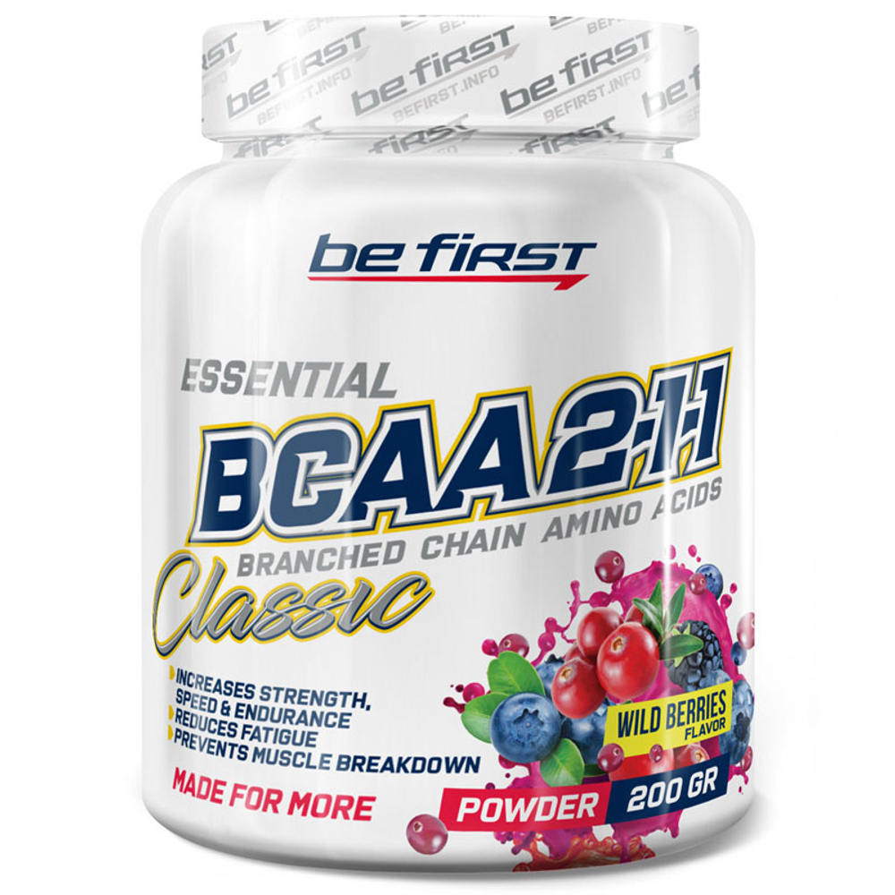 Be First BCAA 2:1:1 Classic Powder (200 гр.)