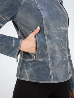 Куртка кожаная натуральная косуха