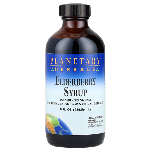 Planetary Herbals, сироп из бузины, 236,56 мл (8 жидк. унций)