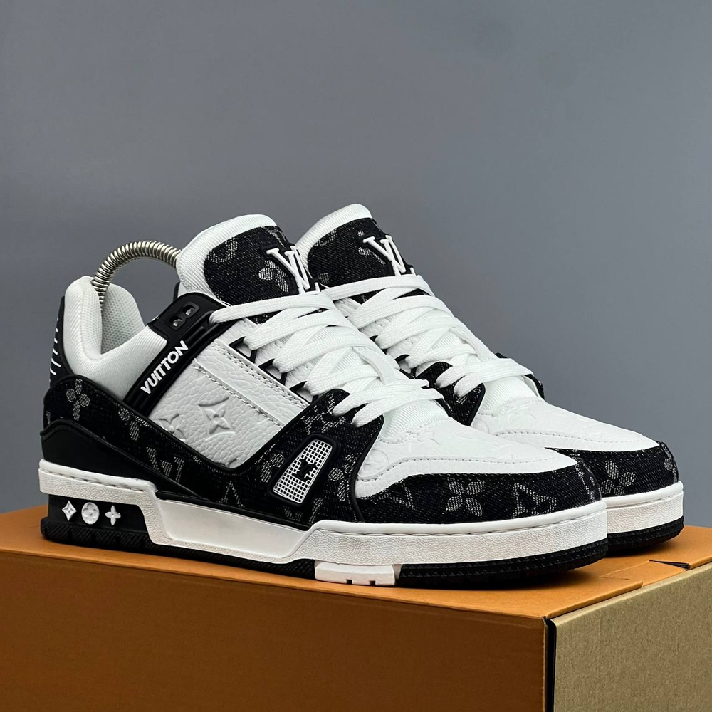 Кроссовки Louis Vuitton #527 (черн.-бел.)