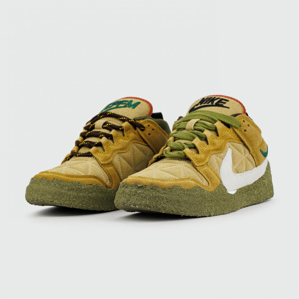 кроссовки Nike x CPFM Dunk Olive DM0430-700
