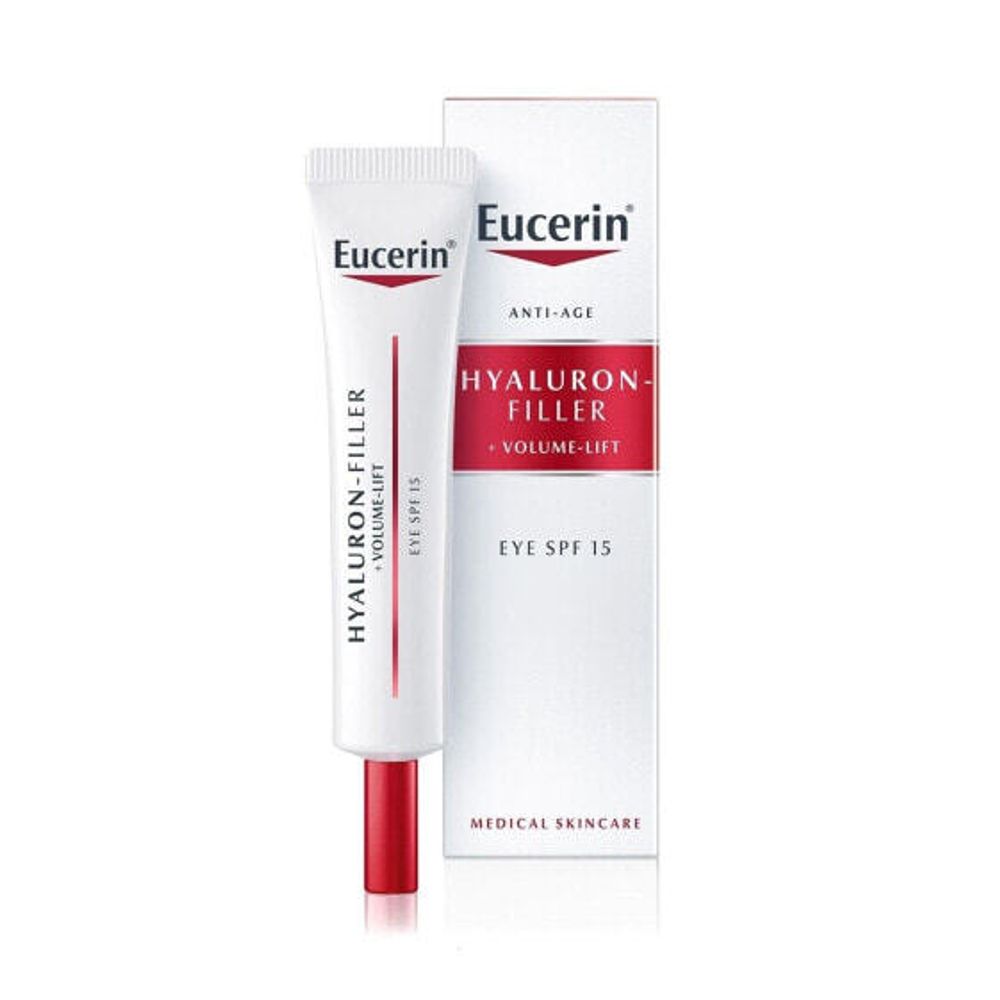Eucerin Hyaluron-Filler + Volume-Lift Eye SPF 15 Лифтинг- крем для кожи вокруг глаз 15 мл