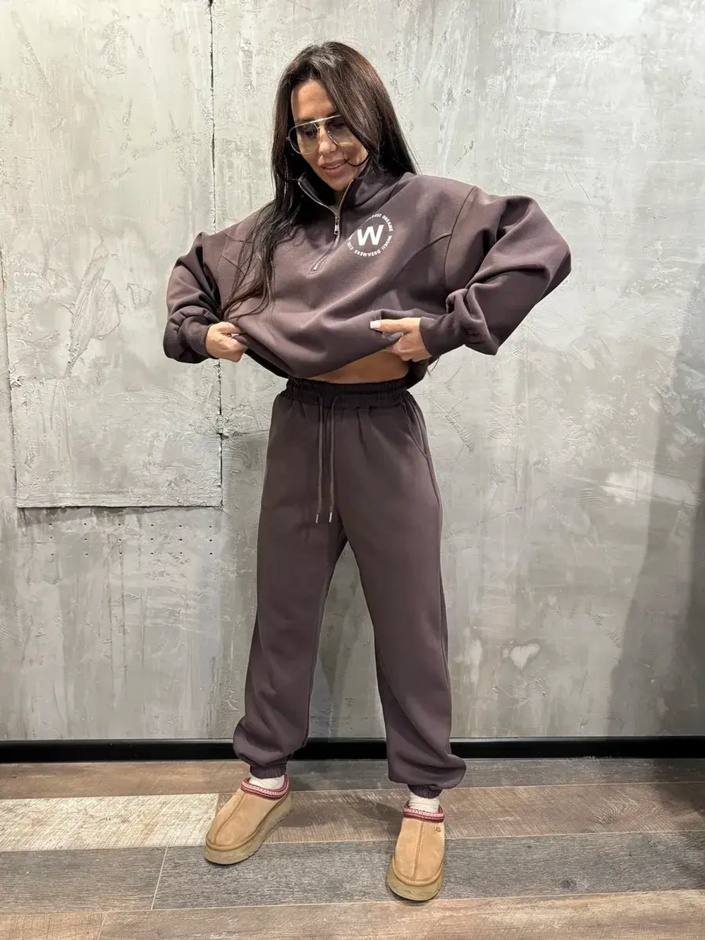 Спортивный женский костюм без флиса W