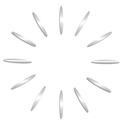 Комплект элементов для 3D часов/ Модель 10