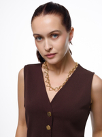 Колье "Wood Love" Gold