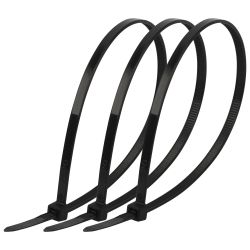 Кабельная стяжка ЭРА NO-225-194 (хомут) нейлоновая 8.8 х 400 мм чёрная (100 шт/уп)