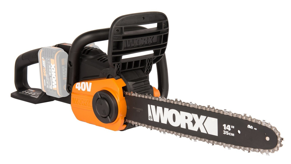 Цепная пила аккумуляторная WORX WG384E.9