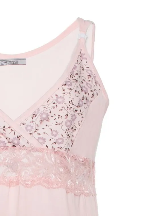 Ночная сорочка женская, цвет розовый, размер 52