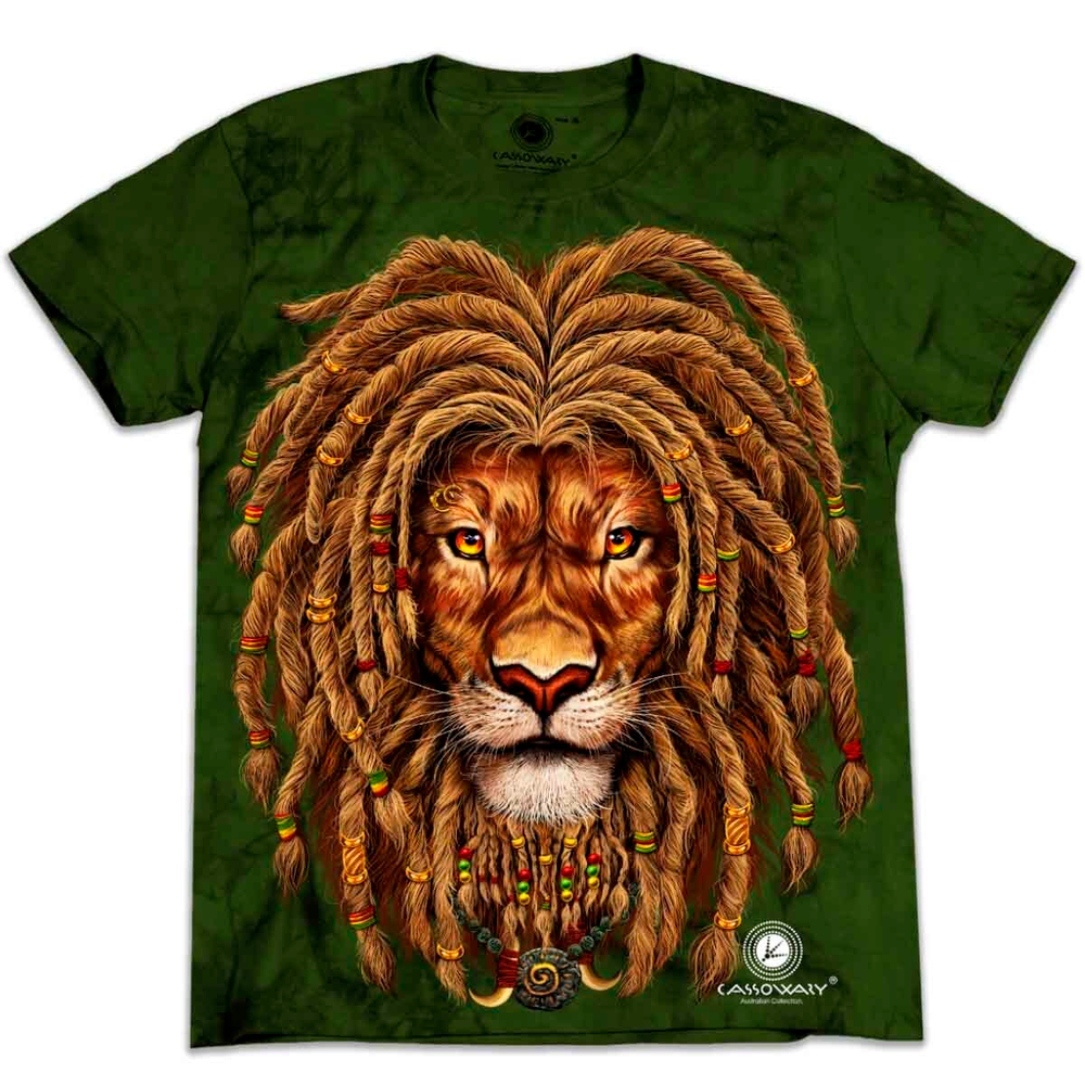 Футболка Cassowary TDT 110 Lion in Dreadlocks