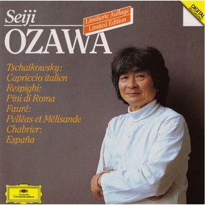 Seiji Ozawa / Tschaikowsky, Respighi, Faure, Chabrier: Capriccio Italien, Pini Di Roma, Pelleas Et Melisande, Espana (Limited Edition)(CD)