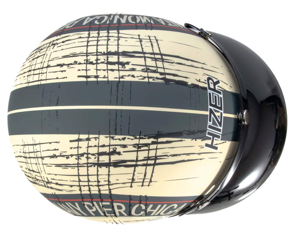 Шлем мото открытый HIZER J510 №1 (XL)