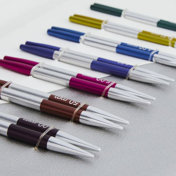 Набор съемных спиц Knit Pro SmartStix Deluxe Set Special IC (3 мм / 3,5 мм / 4 мм / 4,5 мм / 5 мм / 5,5 мм / 6мм), алюминий, 8 видов спиц, 42161