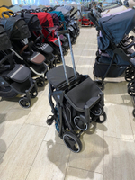 Коляска прогулочная Babalo 2023 океан черная рама