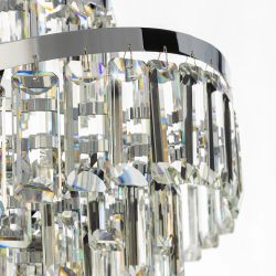 Citilux NAIAD CL315151 Люстра хрустальная подвесная Хром