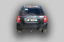 Фаркоп Лидер-Плюс для HYUNDAI TUCSON (JM) 2004-2010/ KIA SPORTAGE (JE) 2005-2010 с электрикой и сертифкатом в комплекте арт.(H204-A)