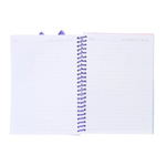 Блокнот детский Basir, формат А5, серия "Космонавт", с Pop-It, цветная обложка pop it, размер 21*15 см, 80 листов, на объёмной спирали, 4 цвета ассорти