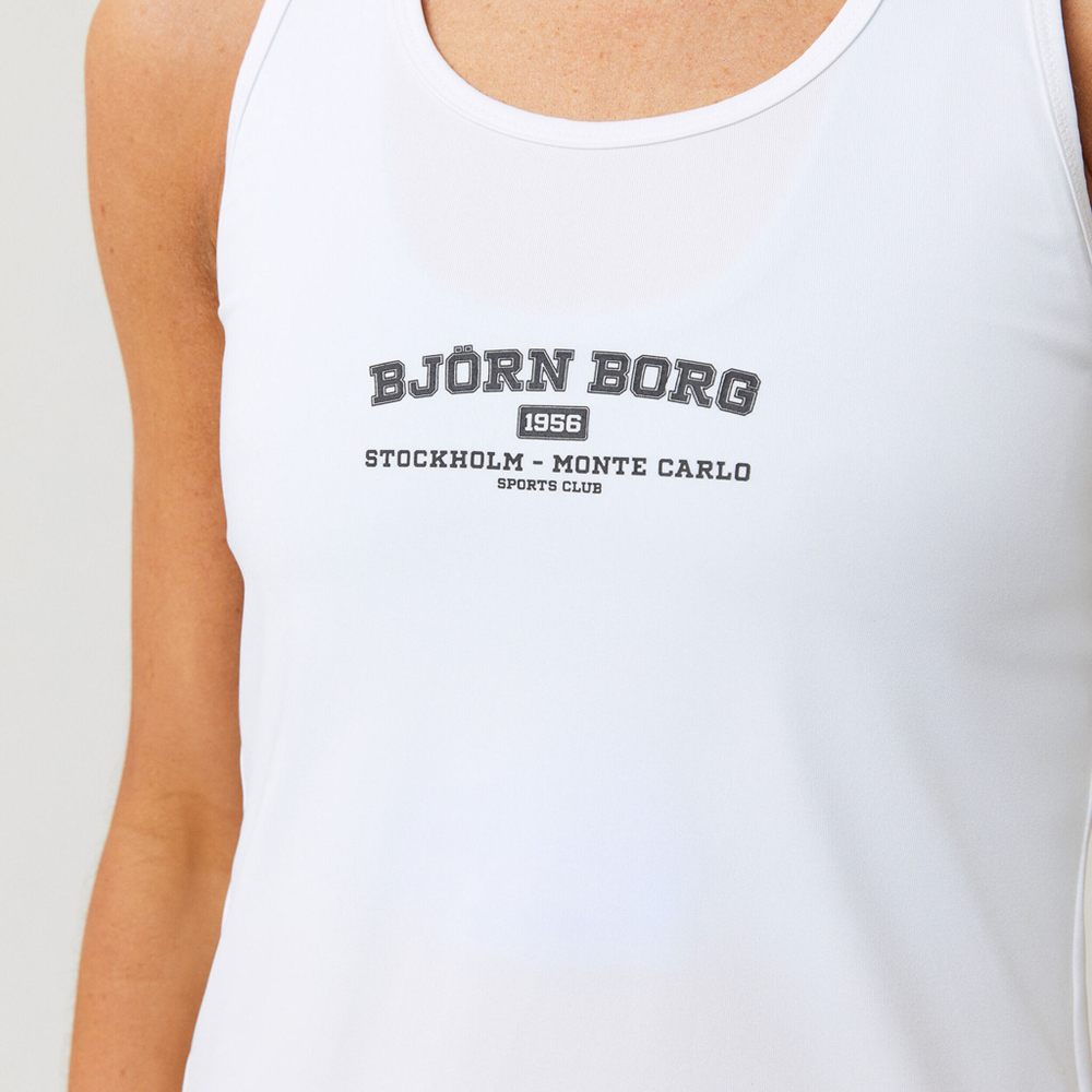Женская теннисная майка Björn Borg Tank-Top Tank Top Women - White
