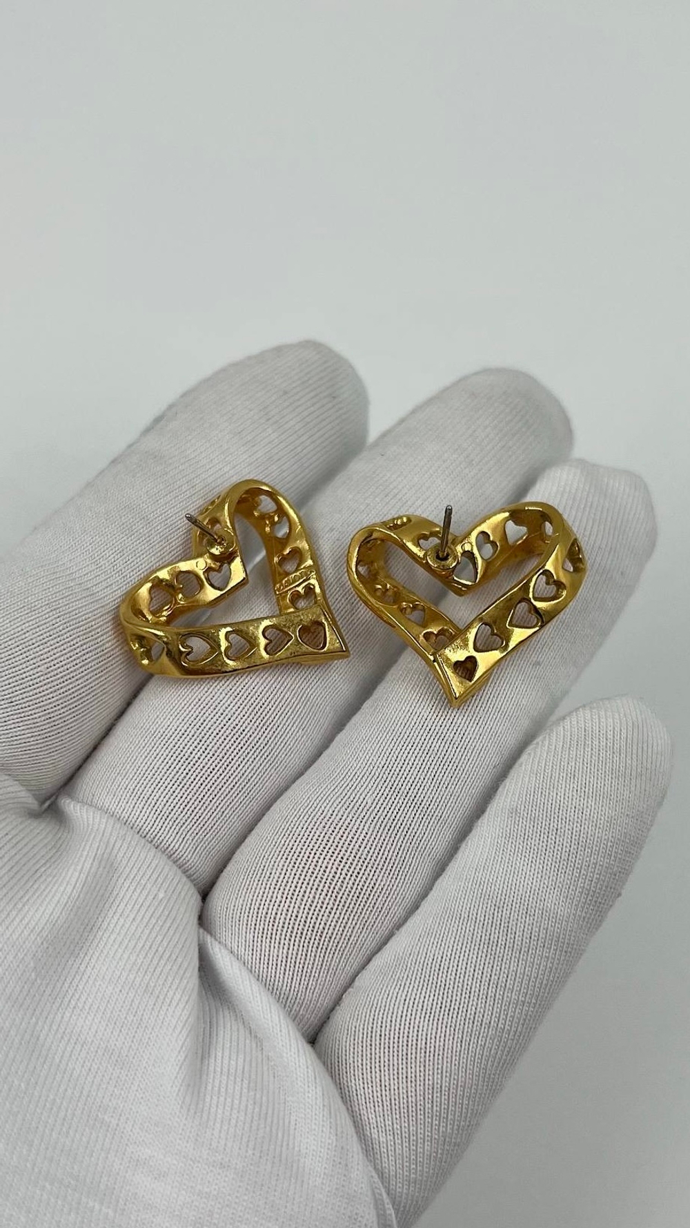 Серьги Сердца Avon